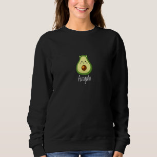 Avogato Avocado Cat Foodie Mexican Sweatshirt