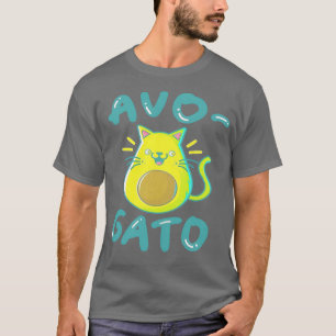 AvoGato Avocado Cat Funny Avocado T-Shirt