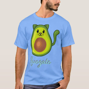 Avogato Avocado Cat Funny Avocato T-Shirt