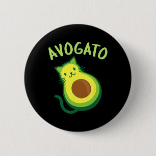 Avogato Cat Avocado - Funny Cinco De Mayo 6 Cm Round Badge