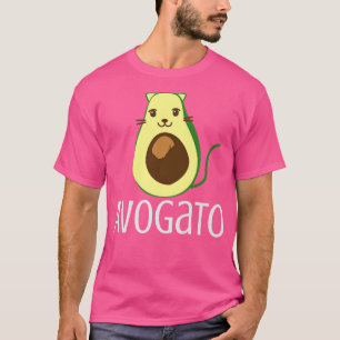 Avogato Cats Cat Joke Pun Avocado Avocados T-Shirt