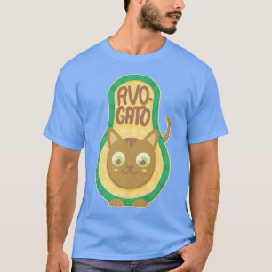 Avogato Funny Avocado Cat Gifts for Vegan & Vegeta T-Shirt