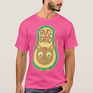 Avogato Funny Avocado Cat Gifts for Vegan & Vegeta T-Shirt