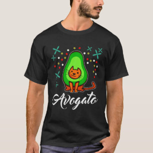 Avogato Funny Avocado Vegan T-Shirt