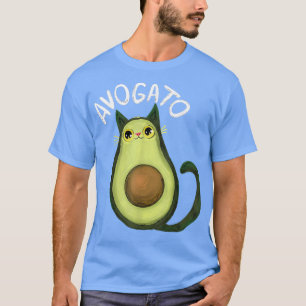 Avogato Funny Cat Avocado Cat Lady Cat Lover Cinco T-Shirt