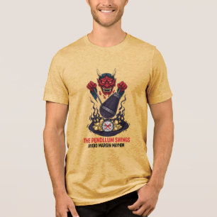 Avoid Margin Mayhem Stock Market Trading Investor Tri-Blend Shirt