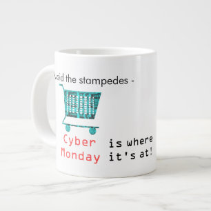 Avoid the Stampeds Large Coffee Mug