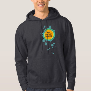 Avoid using heavy machinery Radial Bubble Gfx Hoodie