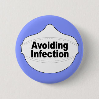 Avoiding infection mask pin