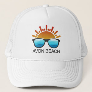 Avon Beach North Carolina Sunglasses Trucker Hat