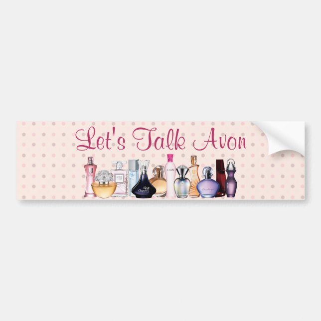 Avon Bumper Sticker (Front)