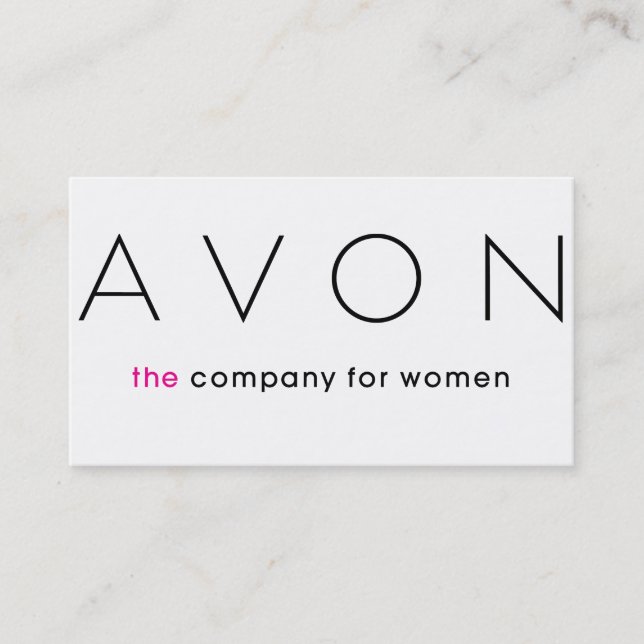 Avon Business Card (Front)
