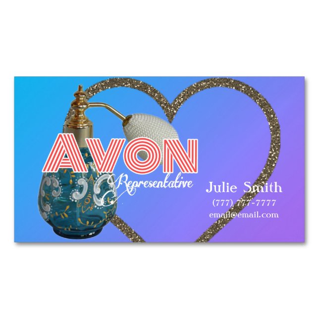 Avon Business Card Magnet (Front)