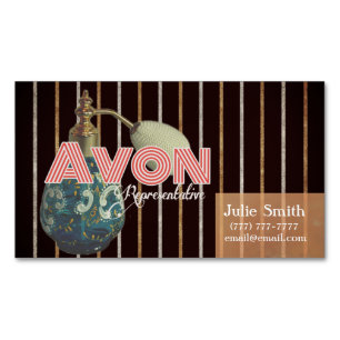 Avon Business Card Magnet