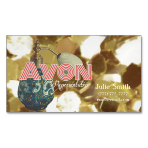 Avon Business Card Magnet