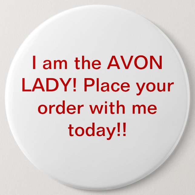 Avon button (Front)