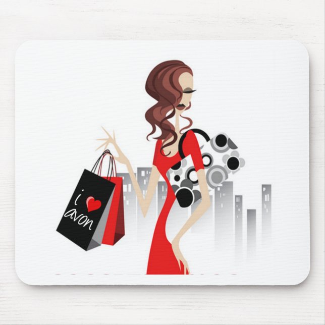 "Avon Diva" Mousepad (Front)