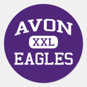 Avon - Eagles - Avon High School - Avon Ohio Classic Round Sticker