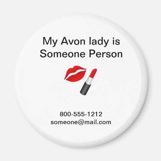 avon lady 3 magnet (Front)