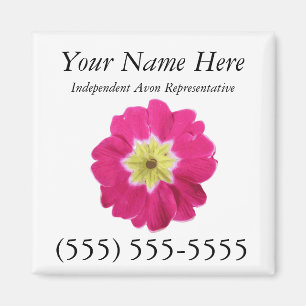 Avon Magnetic Business Card Magnet