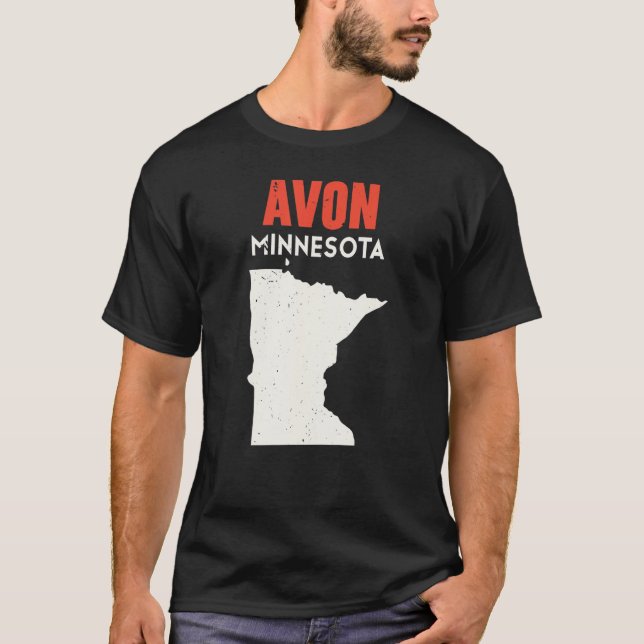 Avon Minnesota USA State America Travel Minnesotan T-Shirt (Front)