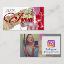 Avon Representative Instagram Business Card