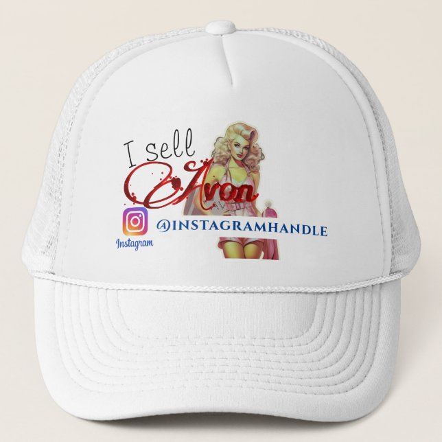 Avon Representative Instagram Trucker Hat (Front)