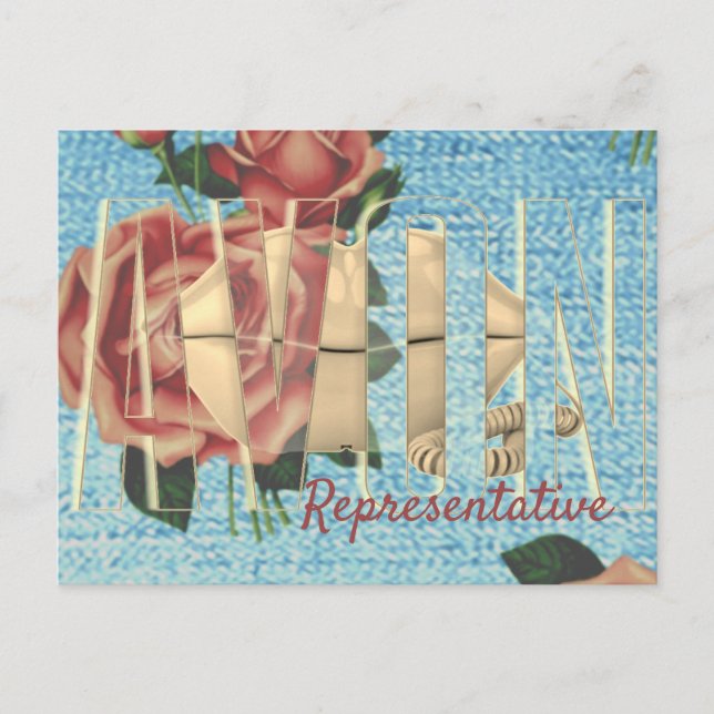 Avon Representative Postcard (Front)