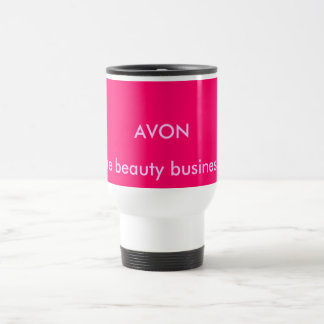 AVON, The beauty business!! Travel Mug