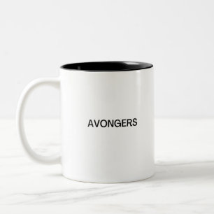 Avongers Two-Tone Coffee Mug