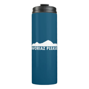 Avoriaz France Please Thermal Tumbler
