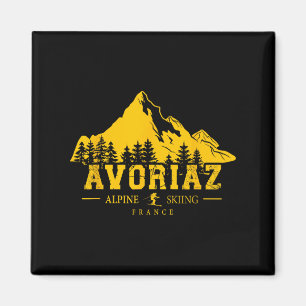 Avoriaz France Ski Resort Alpine Skiing French Alp Magnet