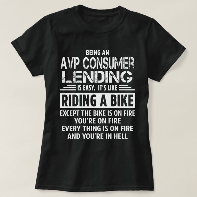 AVP Consumer Lending T-Shirt (Design Front)