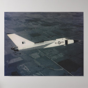 Avro Arrow- RL201 in Flight Poster