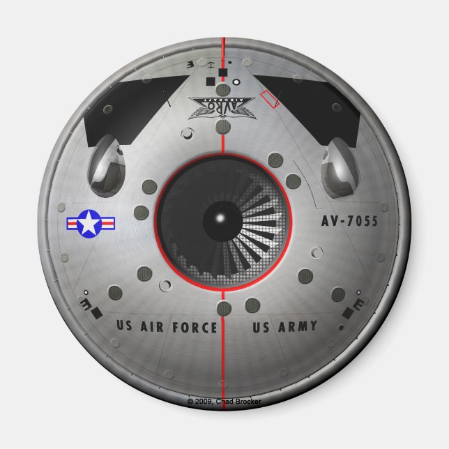 Avro Car Magnet (Front)