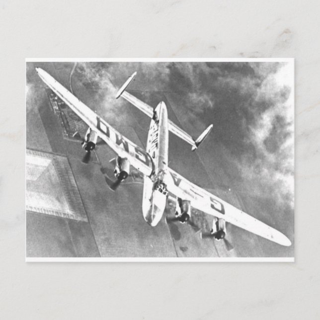 Avro Lancastrian Postcard (Front)