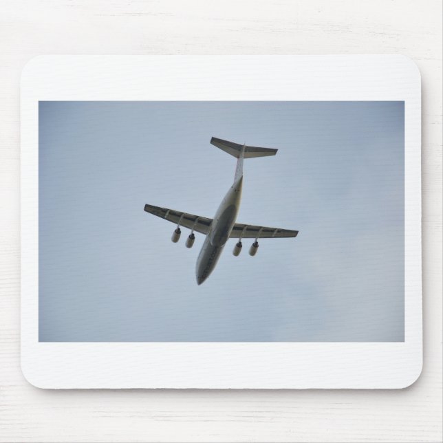 Avro RJ85 Jet In Flight Mouse Mat (Front)