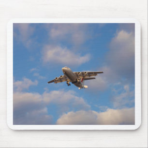Avro RJ85 Jet Landing Mouse Mat