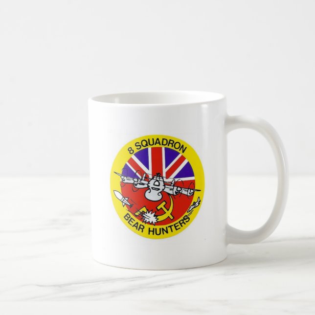 Avro Shackleton mug "8 Squadron - Bear Hunters" (Right)
