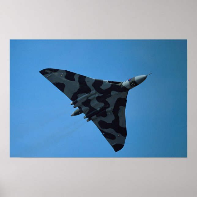 Avro Vulcan B2, XH-558 Poster (Front)