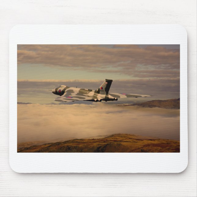 Avro Vulcan Bomber XH558 Mouse Mat (Front)