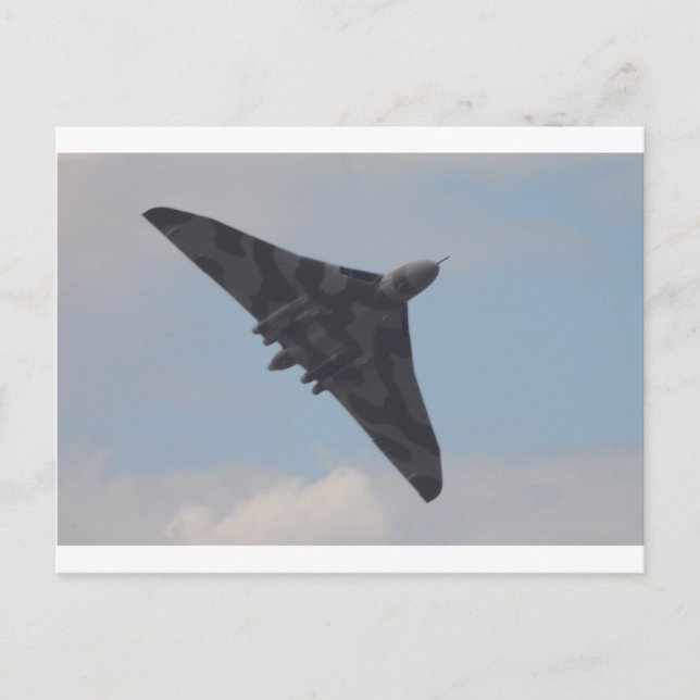 Avro Vulcan XH558 Postcard (Front)