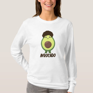 Avrocado Avocado Word Game Funny Food Green T-Shirt