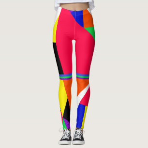 Avryl Fleur's Abstract World Leggings