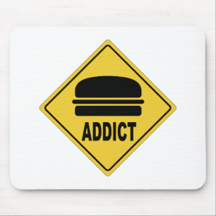 AW Burger Mouse Mat
