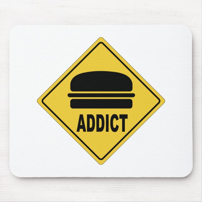 AW Burger Mouse Mat (Front)
