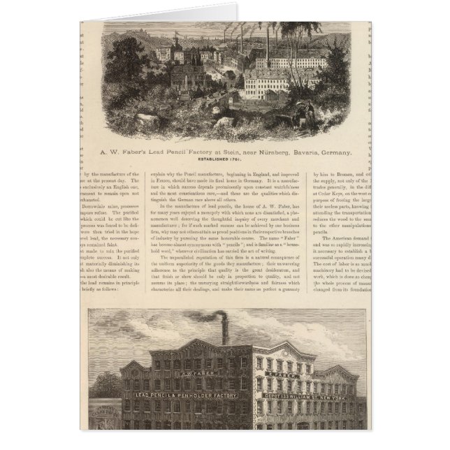 AW Faber's Lead Pencils (Front)