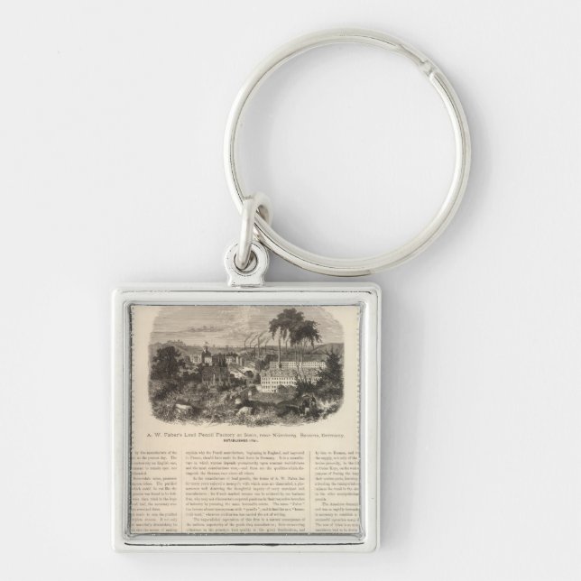 AW Faber's Lead Pencils Key Ring (Front)