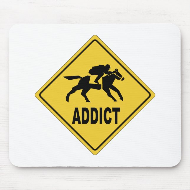 AW Horse Racing 1 Mouse Mat (Front)