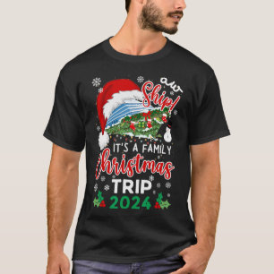 Aw Ship It's A Christmas Cruise Trip 2024 Family M T-Shirt
